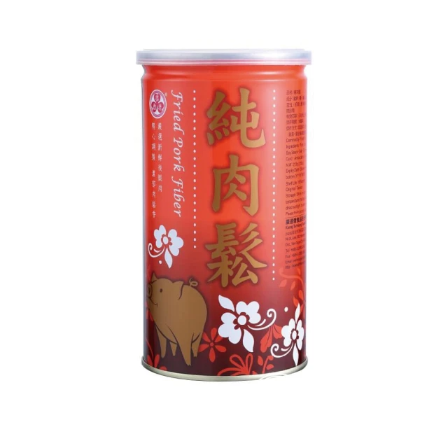 廣達香 純肉鬆213g/罐