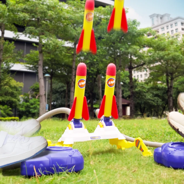 腳踩衝天火箭組_雙發射器+10支火箭