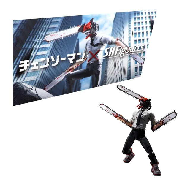 BANDAI-鏈鋸惡魔淀治/電次(可動公仔)