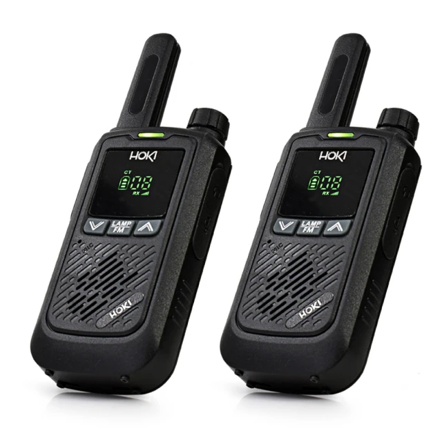 HOKI 迷你型對講機/送耳機麥克風-Q1/2入