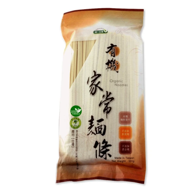 統一生機 有機家常麵條 300g