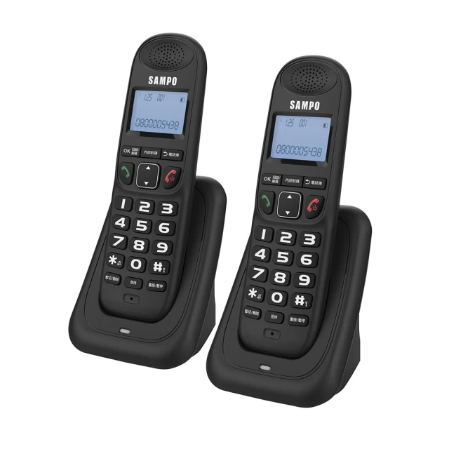 SAMPO聲寶 DECT無線電話雙子機-CT-W2204DL