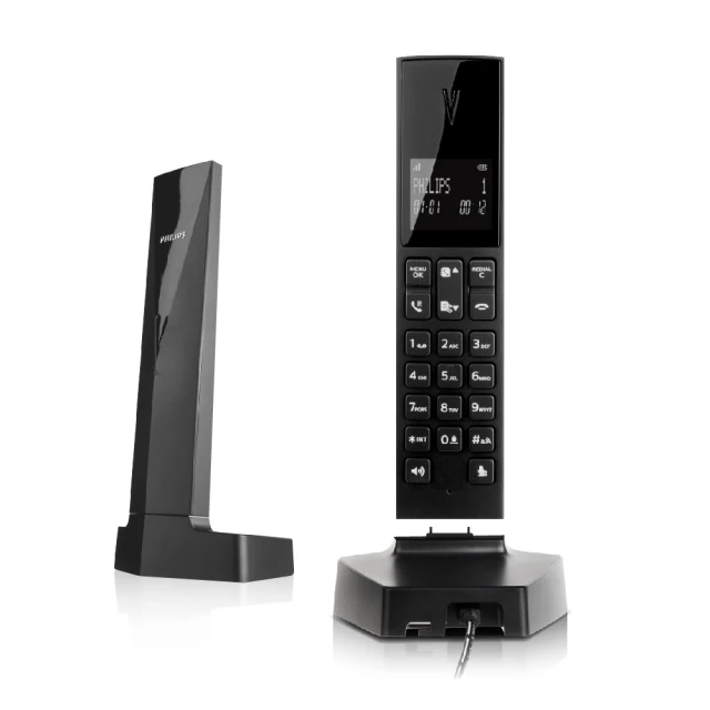 Philips飛利浦 LINEA V設計款無線電話-M3501B/96