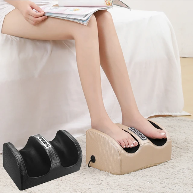 三檔調節熱敷揉捏 腳底按摩器