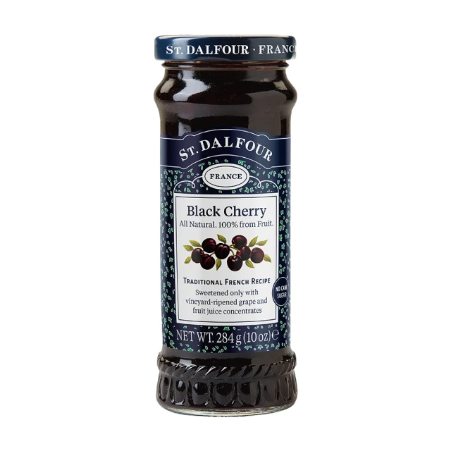 ST DALFOUR聖桃園 黑櫻桃果醬/284g