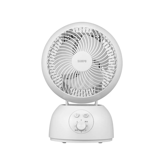 SAMPO  9吋360度4D擺頭空氣循環扇(SK-TG09CS)