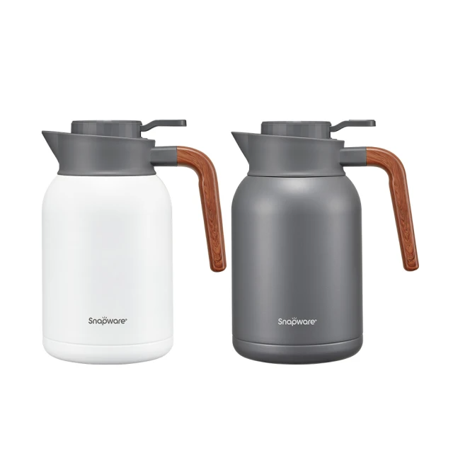 康寧 Snapware 316不鏽鋼真空保冰保溫壺2200ml(兩色任選)