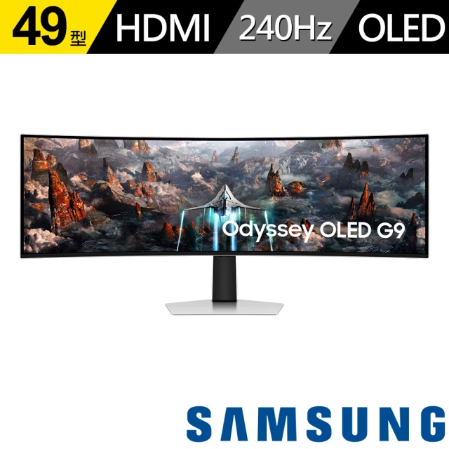 SAMSUNG 三星 S49CG934SC Odyssey OLED G9 49型 曲面電競螢幕
