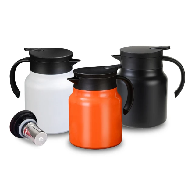 YUNMI 316不銹鋼保溫燜燒泡茶壺1000ML(三色任選)