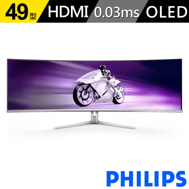 Philips 飛利浦 49M2C8900L 2K曲面電競螢幕