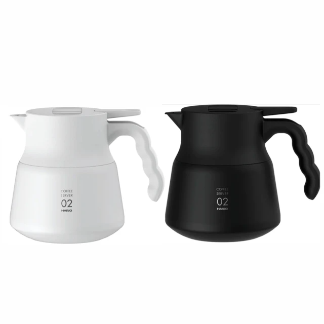 HARIO V60不鏽鋼咖啡保溫壺PLUS 600ml (VHSN-60)二色任選