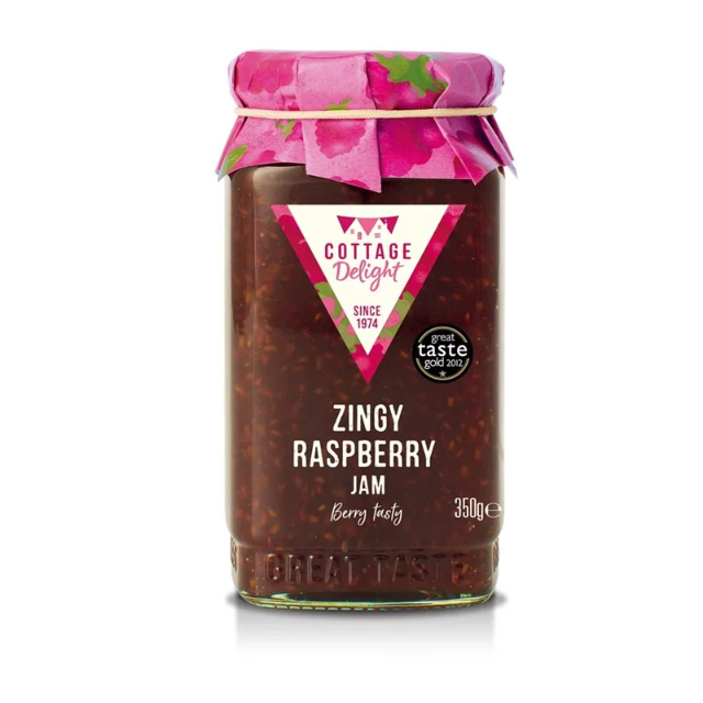 Cottage Delight 有籽覆盆子果醬/350g
