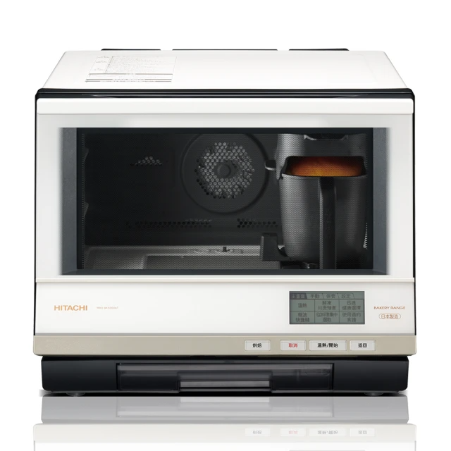 HITACHI 日立 33L過熱水蒸氣烘烤微波爐(MROBK5000AT-W)-珍珠白