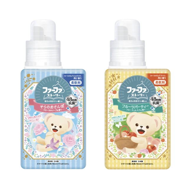 日本FaFa 日本熊寶貝繪本系列 衣物柔軟精500ml