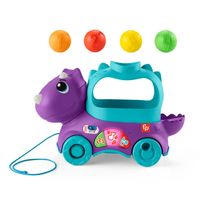 費雪 球球恐龍車