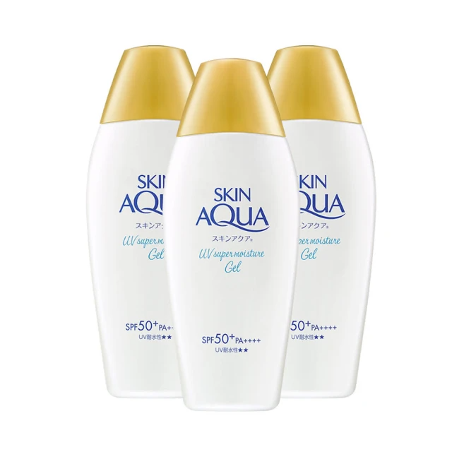 曼秀雷敦 水潤肌超保濕水感防曬露 最強UV(110g / 3入組)
