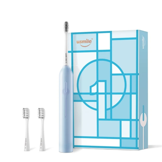 usmile P1音波震動電動牙刷(精靈藍)
