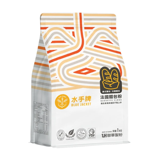 聯華麵粉 水手牌法國麵包粉-1kg