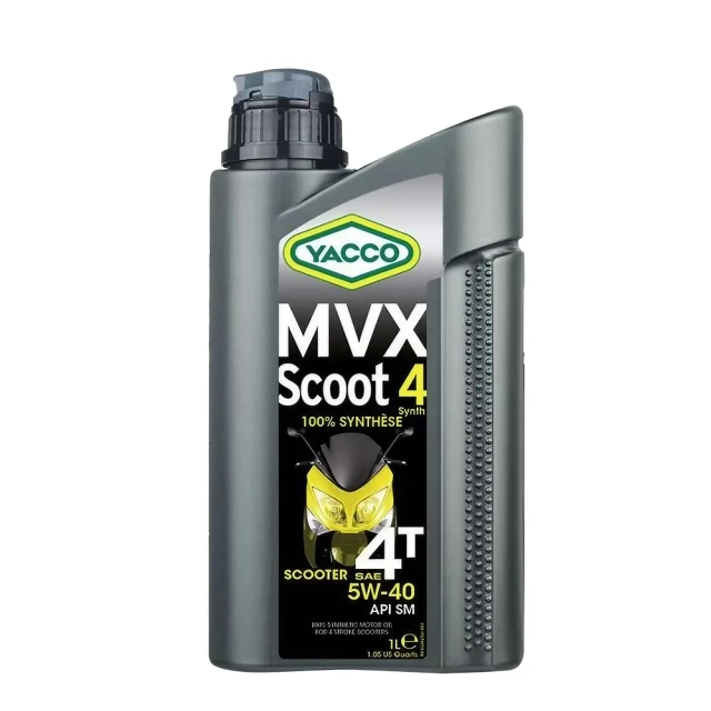 YACCO-MVX SCOOT4 SYNTH 5W40 100%全合成機油 1L
