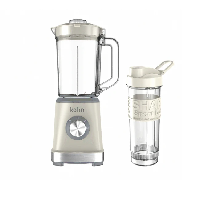 Kolin 歌林 隨行杯冰沙果汁機-大+小雙杯組（KJE-MN512）