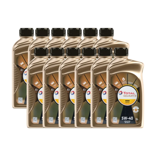 TOTAL-9000 ENERGY 5W40 合成機油(整箱12入)