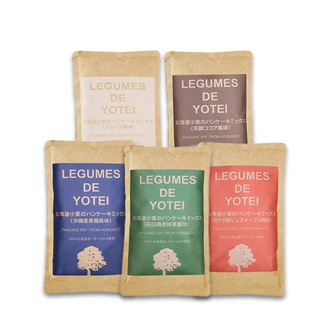 北海道LEGUMES DE YOTEI 無添加小麥鬆餅粉-180g