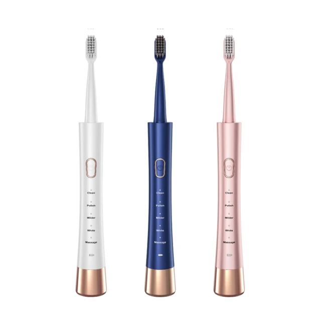 Obeauty 奧緹 USB時尚音波電動牙刷-超強防水充電款-美國杜邦刷頭-KDS-340