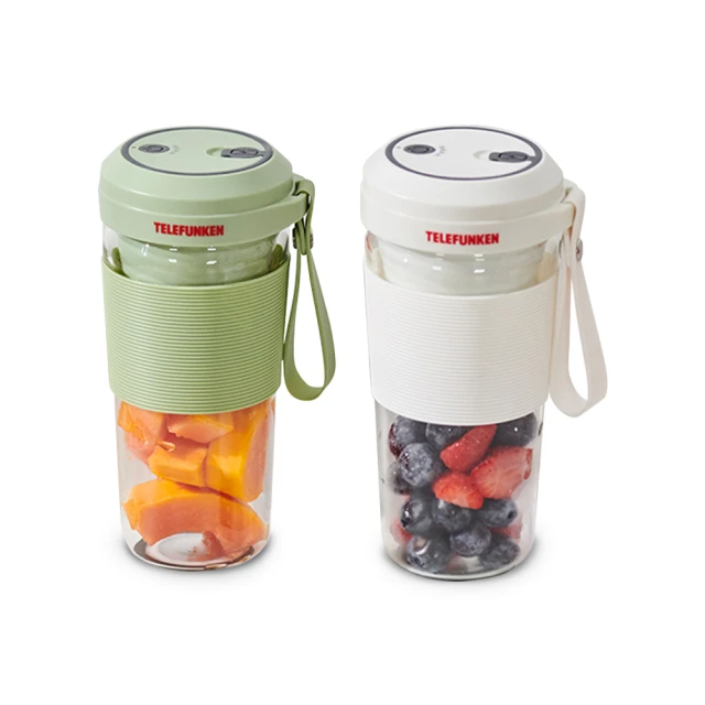Telefunken 無線玻璃隨行果汁機（LT-MCJ2069）二色任選