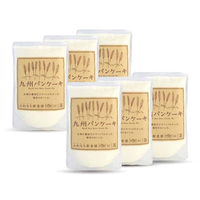 九州 Pancake 七穀原味鬆餅粉-200gX6入
