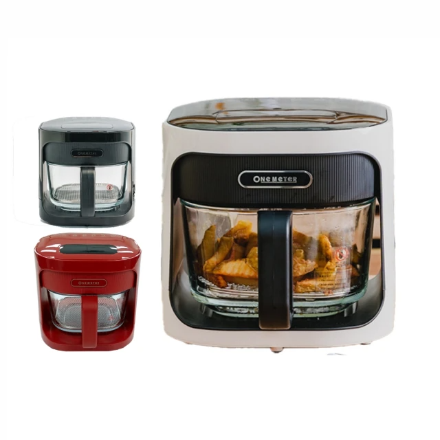 one-meter 4.5L玻璃3D氣旋無油空氣炸鍋