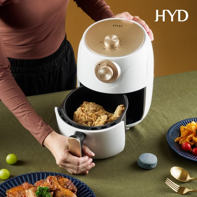 HYD 絕美經典氣炸鍋(白 D-552A)