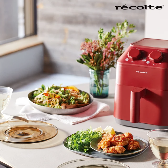 recolte 麗克特 Air Oven 氣炸鍋(經典紅)
