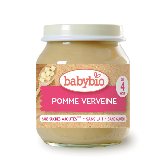 BABYBIO 生機蘋果鮮果泥130g (4m+嬰幼兒適用)