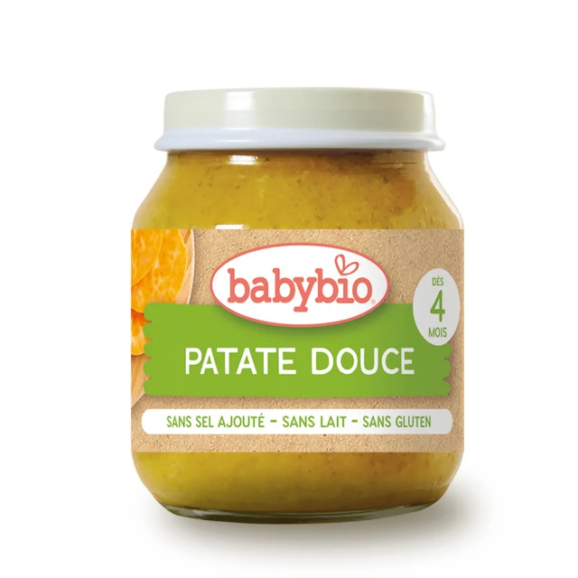 BABYBIO 生機甜薯泥130g (4m+嬰幼兒適用)