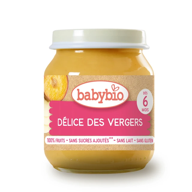 BABYBIO 生機什錦鮮果泥130g (6m+嬰幼兒適用)