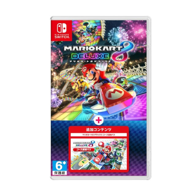 Nintendo 任天堂 NS Switch 瑪利歐賽車 8 豪華版R + 擴充票 中文版
