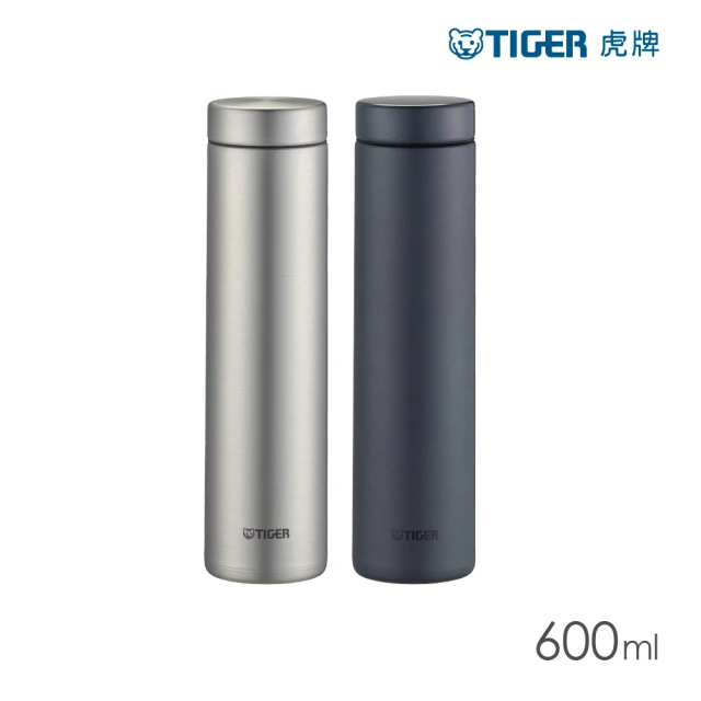 TIGER虎牌 夢重力超輕量_旋蓋不鏽鋼保溫瓶 600ml(MMZ-K060 2色/單入)