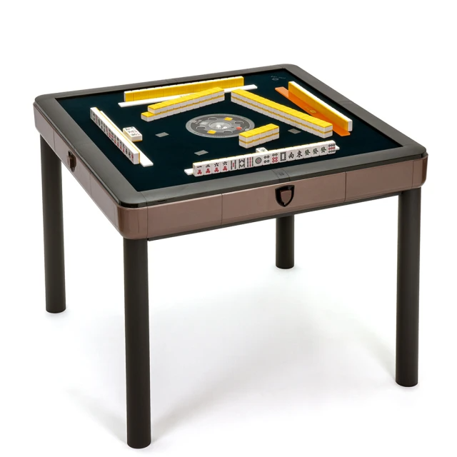 商密特 電動麻將桌T350二代-餐桌款摩卡棕