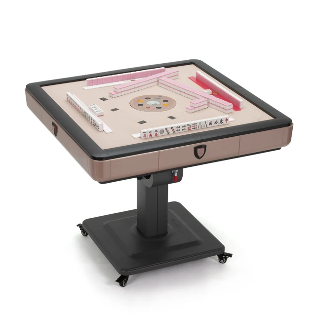 商密特 折疊款電動麻將桌T350二代-櫻花湘妃粉
