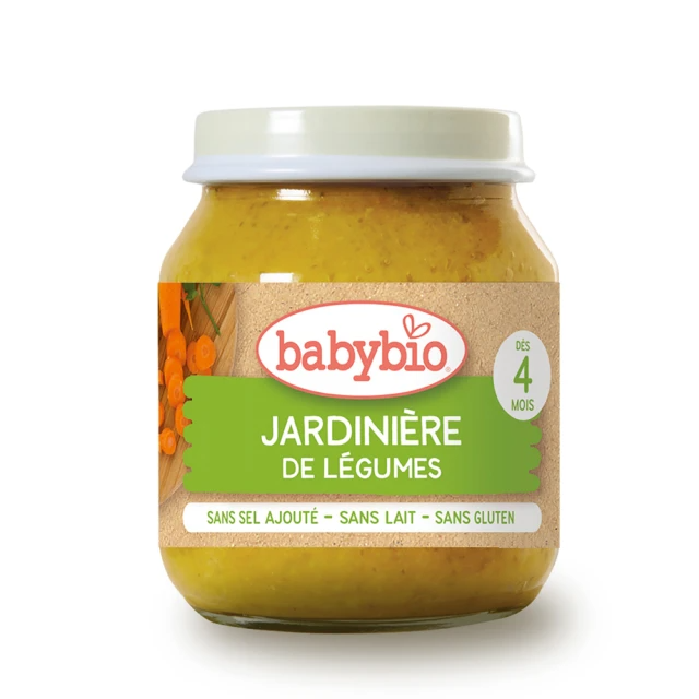 BABYBIO 生機田園綜合鮮蔬泥130g (4m+嬰幼兒適用)