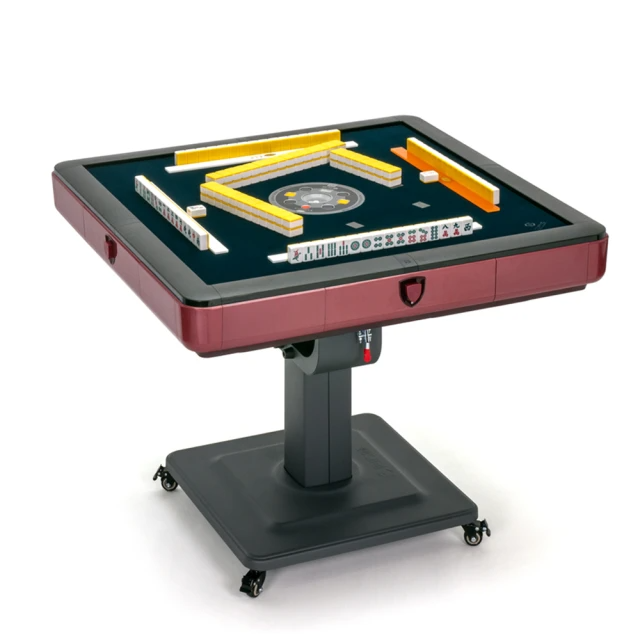 商密特 折疊款電動麻將桌T350二代-珊瑚紅