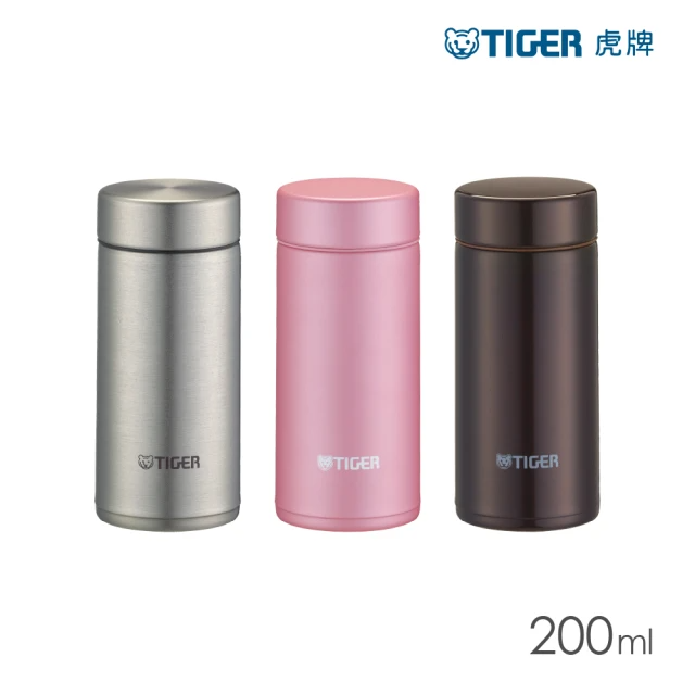 TIGER虎牌 夢重力超輕量旋蓋不鏽鋼保溫杯 200ml(MMP-K020 3色/單入)