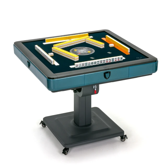 商密特 折疊款電動麻將桌T350二代-孔雀綠