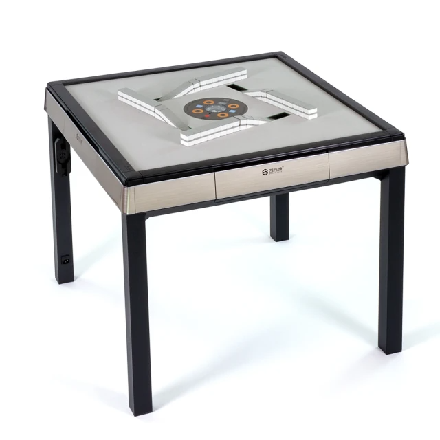 商密特 電動麻將桌T650二代-餐桌款絲紋亮面系列流光金