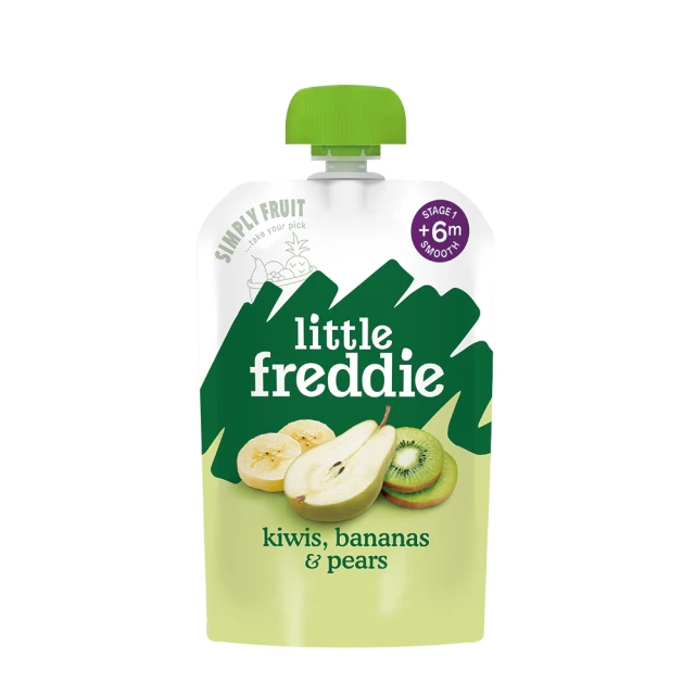 LittleFreddie 寶寶果昔-蘋果洋梨奇異果香蕉100g (6m+寶寶適用)