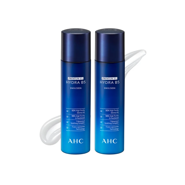AHC 瞬效保濕B5微導保濕乳液140ml_2入