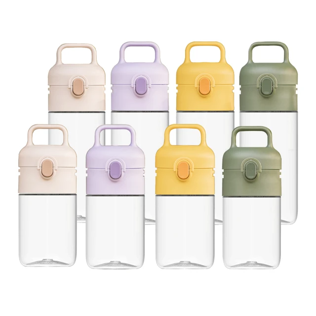 WOKY 沃廚 QA美感合作社｜QA BOTTLE生活水瓶(350ml/550ml 兩入組/不可混搭 4色)