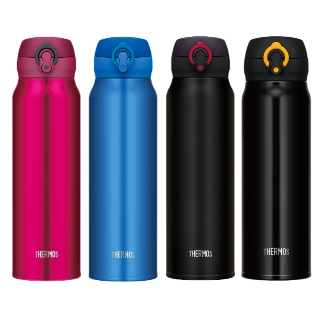 THERMOS膳魔師 不鏽鋼超輕量彈蓋真空保溫瓶750ml(JNL-752-753 4色單入)