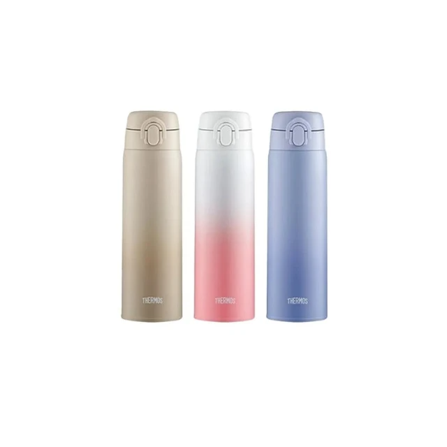 THERMOS 膳魔師 輕量型不鏽鋼真空彈蓋保溫瓶 PAL-500(輕型 便利 保溫 保冷 500ml 3色 單入)