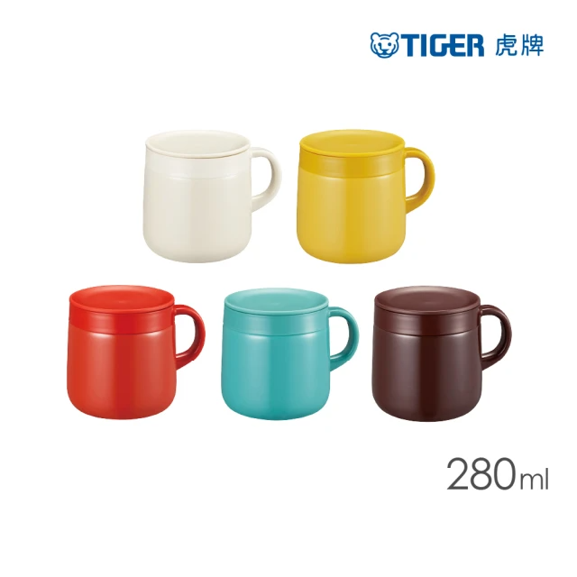 TIGER虎牌 居家辦公_桌上型輕巧不鏽鋼保溫杯 280ml(MCI-A028 5色 單入)